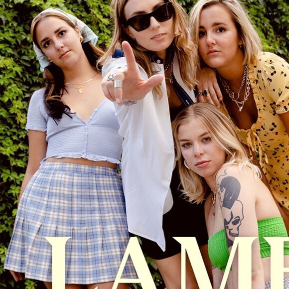 bp Scoop Neck 3/4 Button Hem Long Sleeve Cropped Tee Cream - Picture 1 of 7